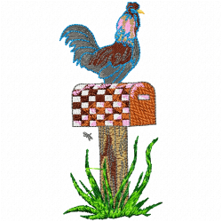 Mailbox Embroidery Design 3 Mailbox Embroidery Design 3